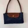 Authentic Longchamp Le Pliage Shoulder Bag – Navy