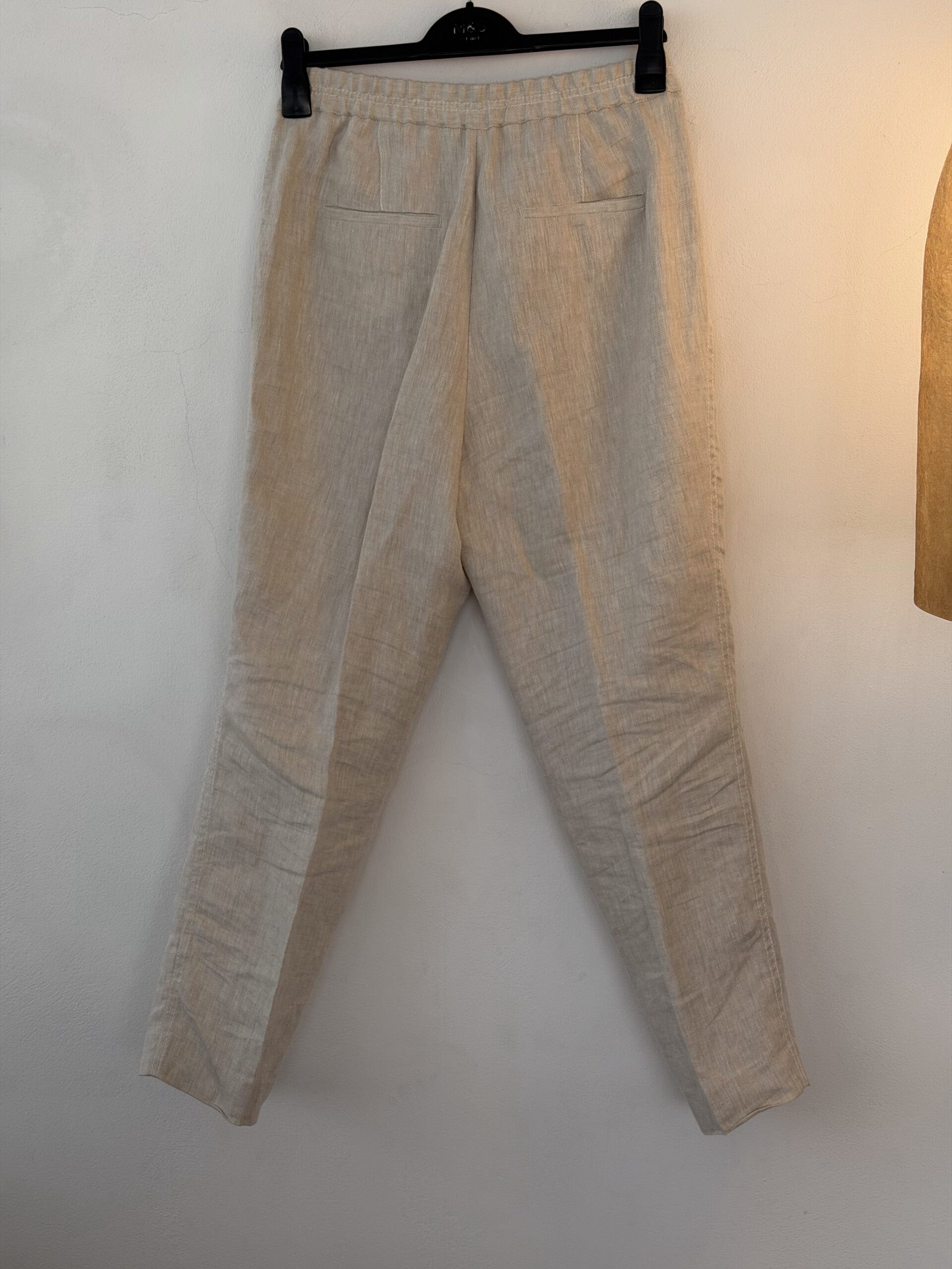 Massimo Dutti 100% Linen Pants – Premium Minimal Beige 7 Massimo Dutti 100% Linen Pants – Premium Minimal Beige - Image 7