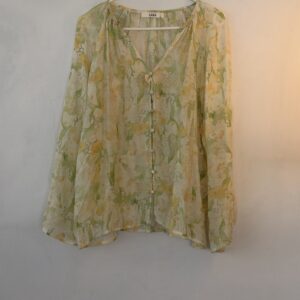 LARA Floral Blouse – Soft Pastel Statement