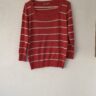 GEORGE Knit Top – EU 42 – Red Striped