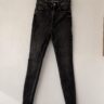 ZARA Black Denim Skinny Jeans (High Rise Fit)