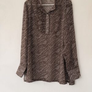 Silvio Testino Animal Print Blouse (Flowy Fit)