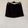 H&M Black Micro Skirt – Tailored Fit (M)