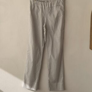 Goldenpoint Καρό Παντελόνι Ψηλόμεσο Slim Fit