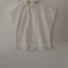 Zara White Broderie Anglaise Cotton Blouse (S)