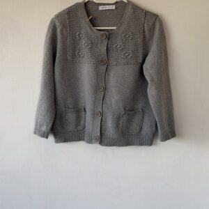 See by Chloé Cotton Knit Cardigan Grey – S/M