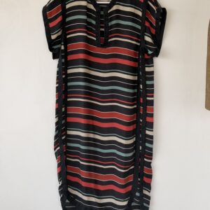Isabel Marant Étoile 100% Silk Striped Dress – Parisian Luxury Edition