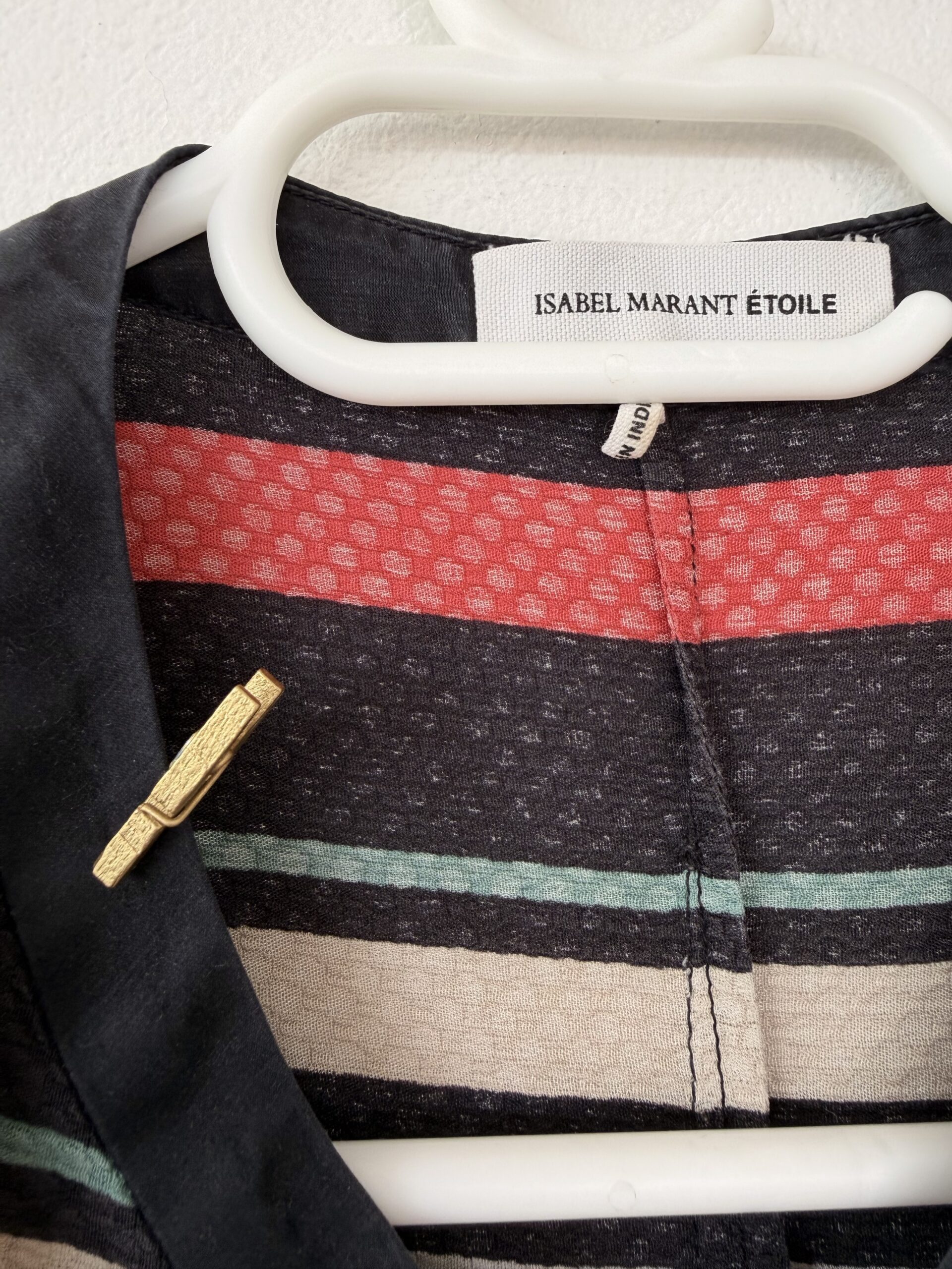 Isabel Marant Étoile 100% Silk Striped Dress – Parisian Luxury Edition 3 Isabel Marant Étoile 100% Silk Striped Dress – Parisian Luxury Edition - Image 3