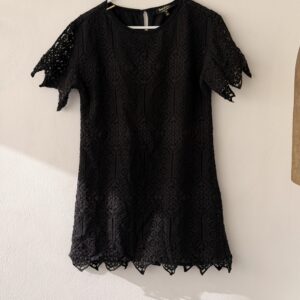 Juicy Couture Black Lace Mini Dress