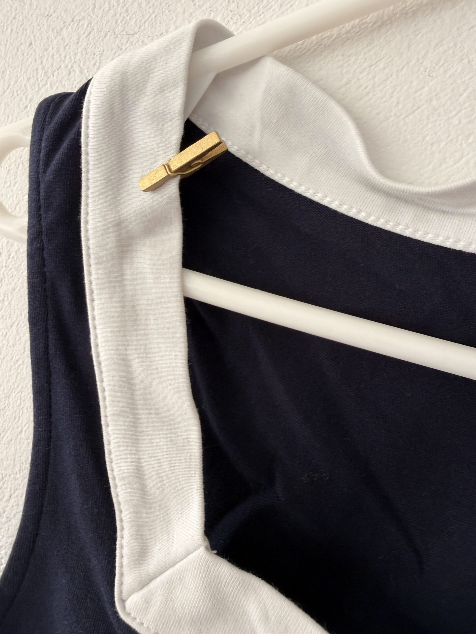 Lauren Ralph Lauren Navy Contrast Cotton Top 5 Lauren Ralph Lauren Navy Contrast Cotton Top - Image 5