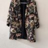 ZARA Tropical Botanical Statement Blazer S