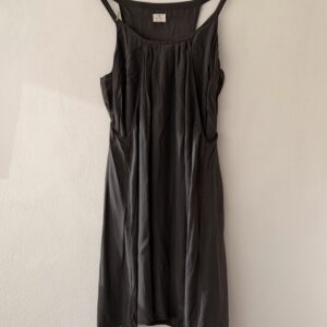 Hartford 100% Silk Charcoal Slip Dress – Parisian Luxury