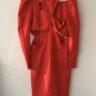 Trendyol Scarlet Cut-Out Power Dress