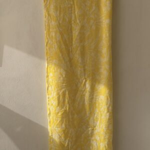 American Vintage “Lemon Breeze” Cotton Pareo Scarf