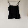 Midnight Lace Satin Cami Top