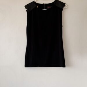 Alice + Olivia “AIR” Minimal Black Top