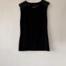 Alice + Olivia “AIR” Minimal Black Top