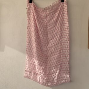 💗 Romantic Heart Print Pareo Scarf – Pink Sugar Edition